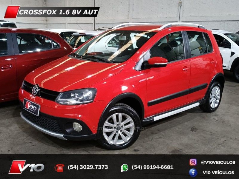 VOLKSWAGEN CROSSFOX 1.6 MI 8V AUTOMATIZADO 2012/2013 V10 VEÍCULOS CAXIAS DO SUL / Carros no Vale VOLKSWAGEN CROSSFOX 1.6 MI 8V AUTOMATIZADO 2012/2013 V10 VEÍCULOS CAXIAS DO SUL / Carros no Vale