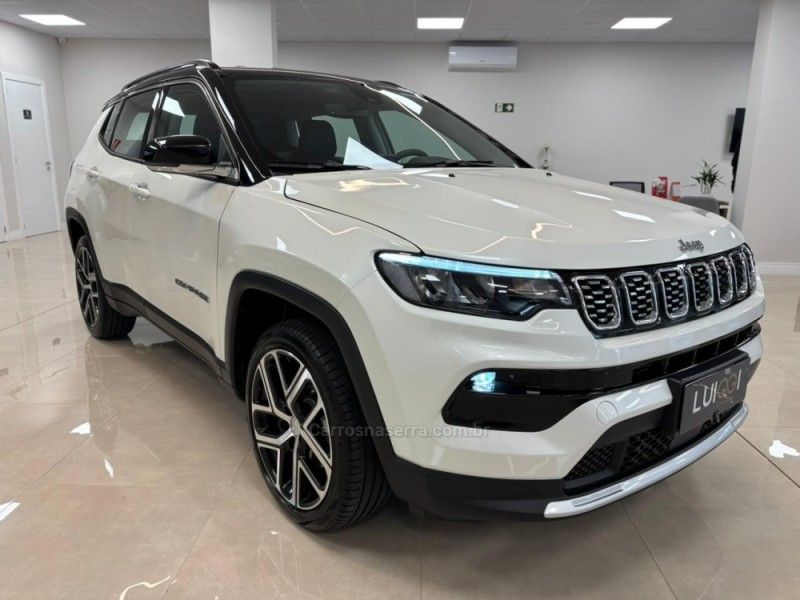 JEEP COMPASS 1.3 LIMITED T270 16V TURBO 2024/2025 LUIGGI AUTOMÓVEIS CARLOS BARBOSA / Carros no Vale