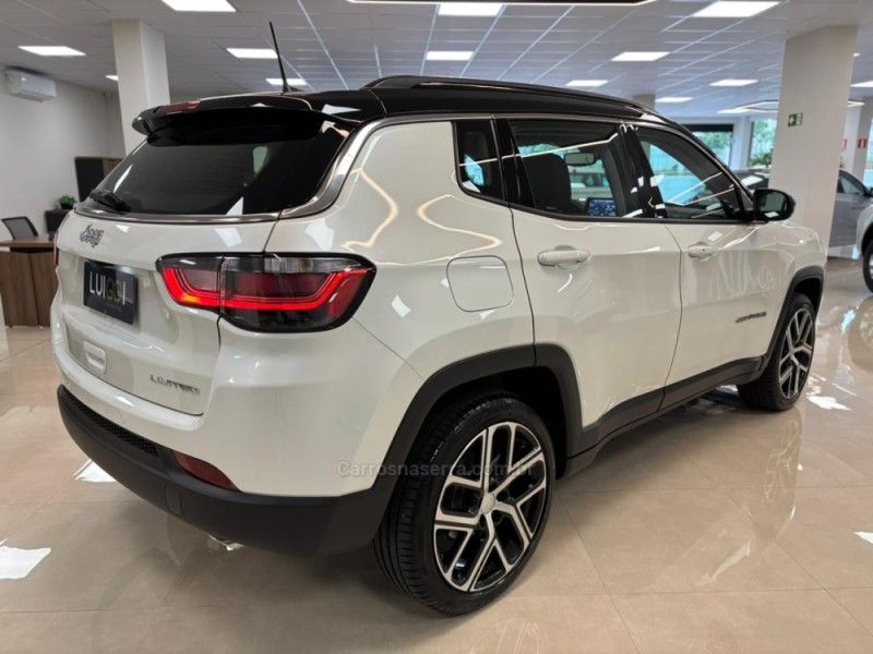 JEEP COMPASS 1.3 LIMITED T270 16V TURBO 2024/2025 LUIGGI AUTOMÓVEIS CARLOS BARBOSA / Carros no Vale