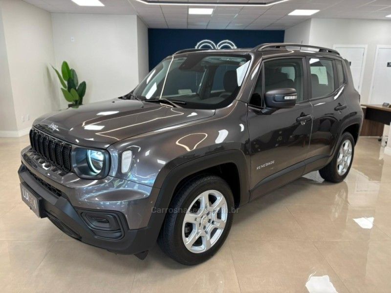 JEEP RENEGADE 1.3 SPORT T270 16V TURBO 2022/2022 LUIGGI AUTOMÓVEIS CARLOS BARBOSA / Carros no Vale