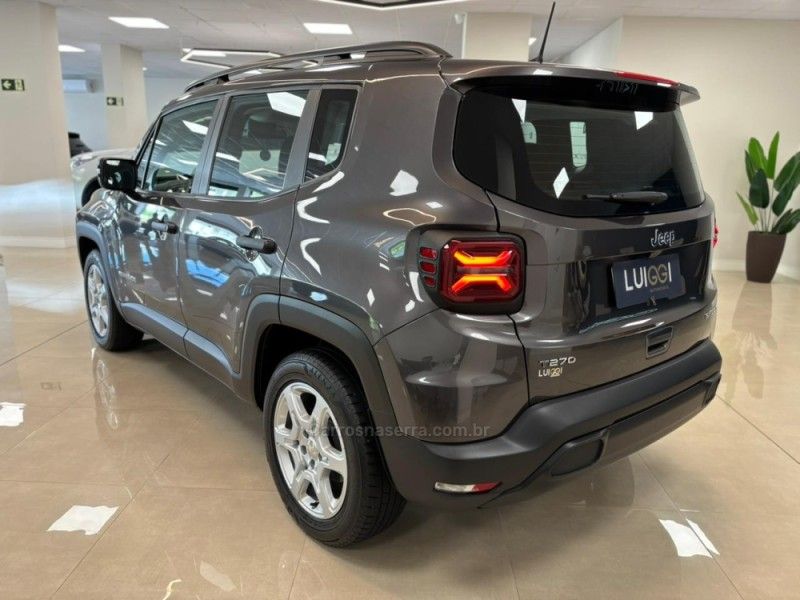 JEEP RENEGADE 1.3 SPORT T270 16V TURBO 2022/2022 LUIGGI AUTOMÓVEIS CARLOS BARBOSA / Carros no Vale