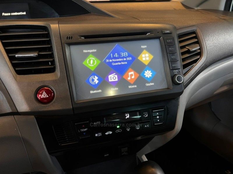 HONDA CIVIC 1.8 LXS 16V 2014/2014 AUTOGRIF MOTORS CAMPO BOM / Carros no Vale