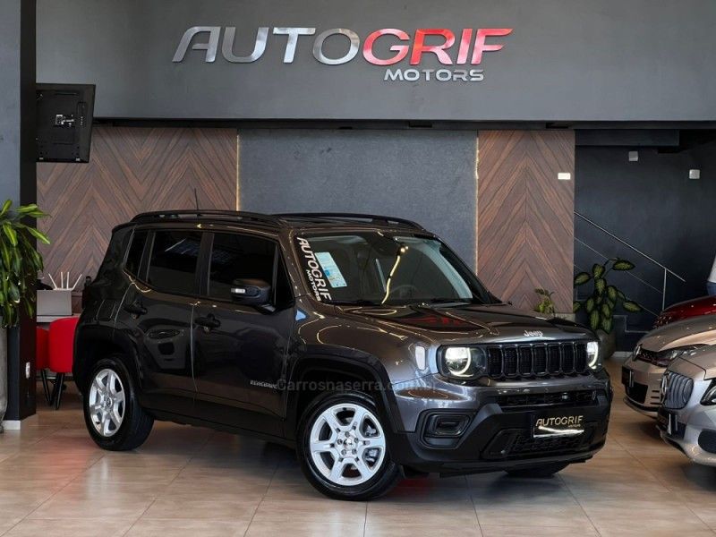 JEEP RENEGADE 1.3 SPORT T270 16V TURBO 2023/2024 AUTOGRIF MOTORS CAMPO BOM / Carros no Vale JEEP RENEGADE 1.3 SPORT T270 16V TURBO 2023/2024 AUTOGRIF MOTORS CAMPO BOM / Carros no Vale