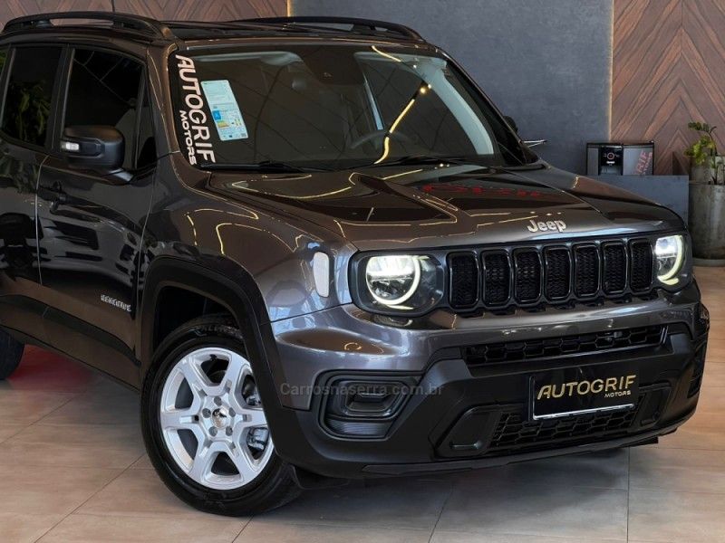 JEEP RENEGADE 1.3 SPORT T270 16V TURBO 2023/2024 AUTOGRIF MOTORS CAMPO BOM / Carros no Vale JEEP RENEGADE 1.3 SPORT T270 16V TURBO 2023/2024 AUTOGRIF MOTORS CAMPO BOM / Carros no Vale
