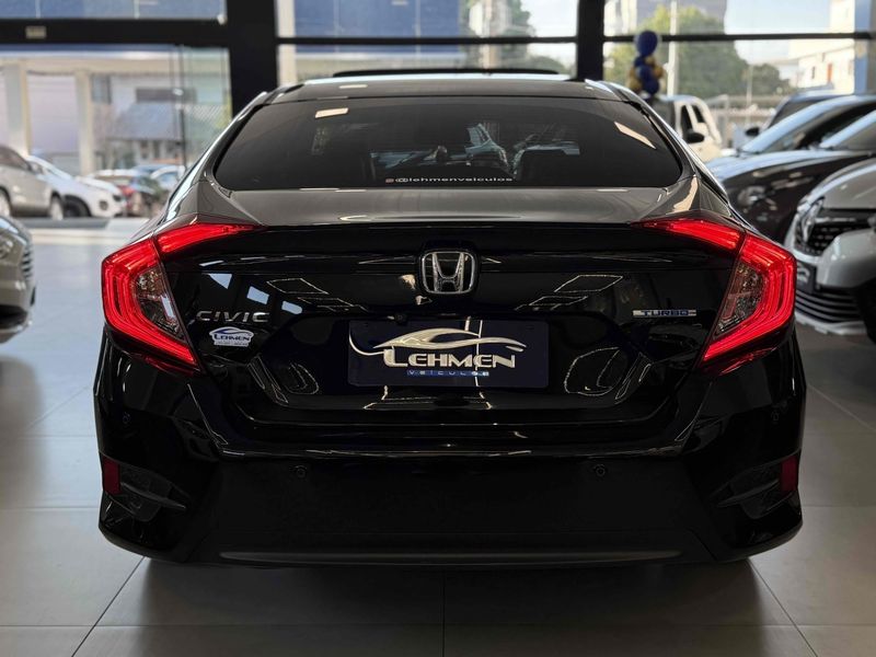HONDA CIVIC 1.5 16V TURBO TOURING CVT 2016/2017 LEHMEN VEÍCULOS VENÂNCIO AIRES / Carros no Vale