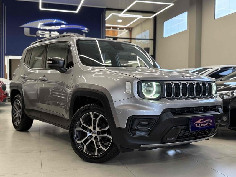 JEEP RENEGADE 1.3 T270 TURBO LONGITUDE AT6 2022/2023 LEHMEN VEÍCULOS VENÂNCIO AIRES / Carros no Vale