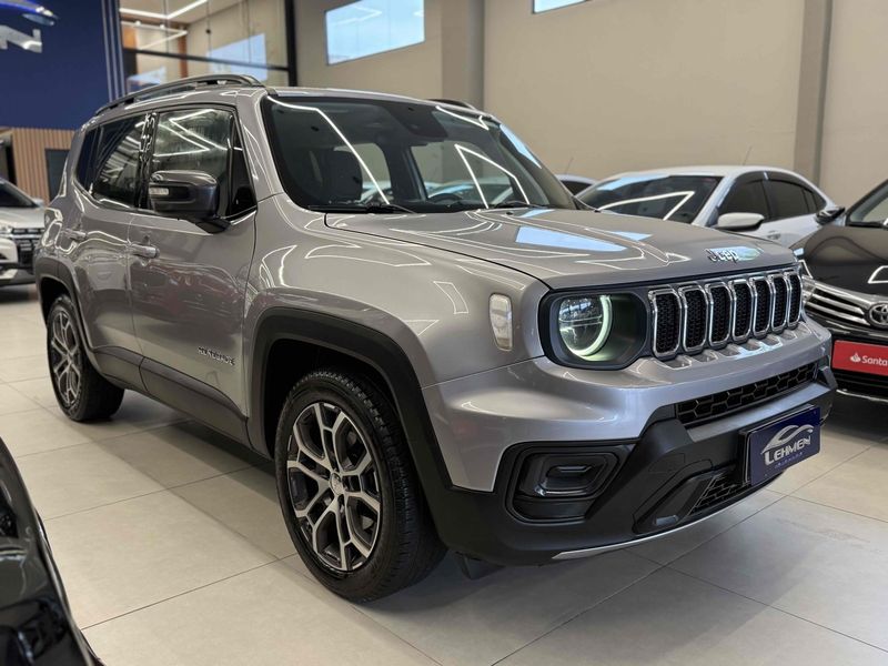 JEEP RENEGADE 1.3 T270 TURBO LONGITUDE AT6 2022/2023 LEHMEN VEÍCULOS VENÂNCIO AIRES / Carros no Vale