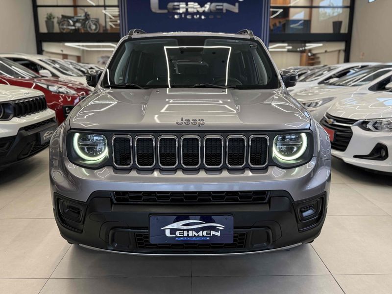 JEEP RENEGADE 1.3 T270 TURBO LONGITUDE AT6 2022/2023 LEHMEN VEÍCULOS VENÂNCIO AIRES / Carros no Vale