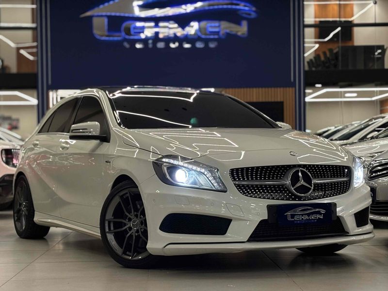 MERCEDES-BENZ A 250 2.0 SPORT TURBO AUTOMATIZADO 2014/2015 LEHMEN VEÍCULOS VENÂNCIO AIRES / Carros no Vale