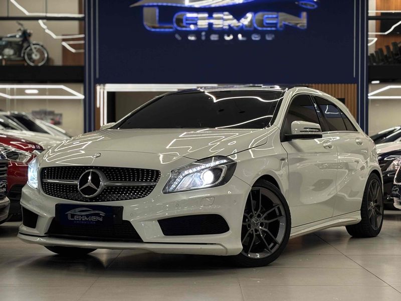 MERCEDES-BENZ A 250 2.0 SPORT TURBO AUTOMATIZADO 2014/2015 LEHMEN VEÍCULOS VENÂNCIO AIRES / Carros no Vale