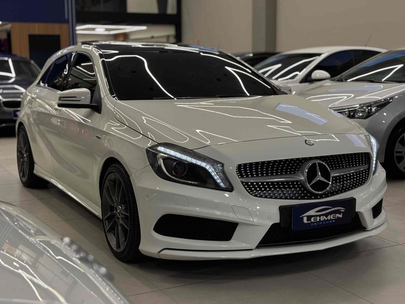 MERCEDES-BENZ A 250 2.0 SPORT TURBO AUTOMATIZADO 2014/2015 LEHMEN VEÍCULOS VENÂNCIO AIRES / Carros no Vale