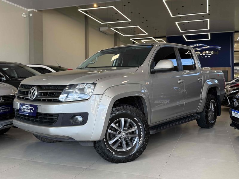 VOLKSWAGEN AMAROK 2.0 4X4 CD 16V TURBO INTERCOOLER 2013/2014 LEHMEN VEÍCULOS VENÂNCIO AIRES / Carros no Vale