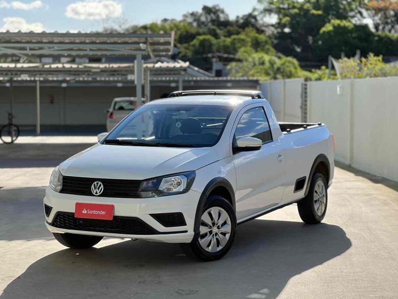 VOLKSWAGEN SAVEIRO 1.6 MSI TRENDLINE CS 8V 2018/2019 LEHMEN VEÍCULOS VENÂNCIO AIRES / Carros no Vale