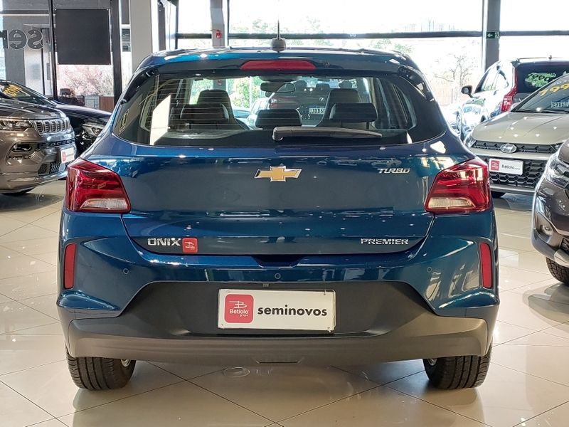 Chevrolet ONIX 1.0 TURBO FLEX PREMIER AUTOMÁTICO 2021/2022 BETIOLO NOVOS E SEMINOVOS LAJEADO / Carros no Vale