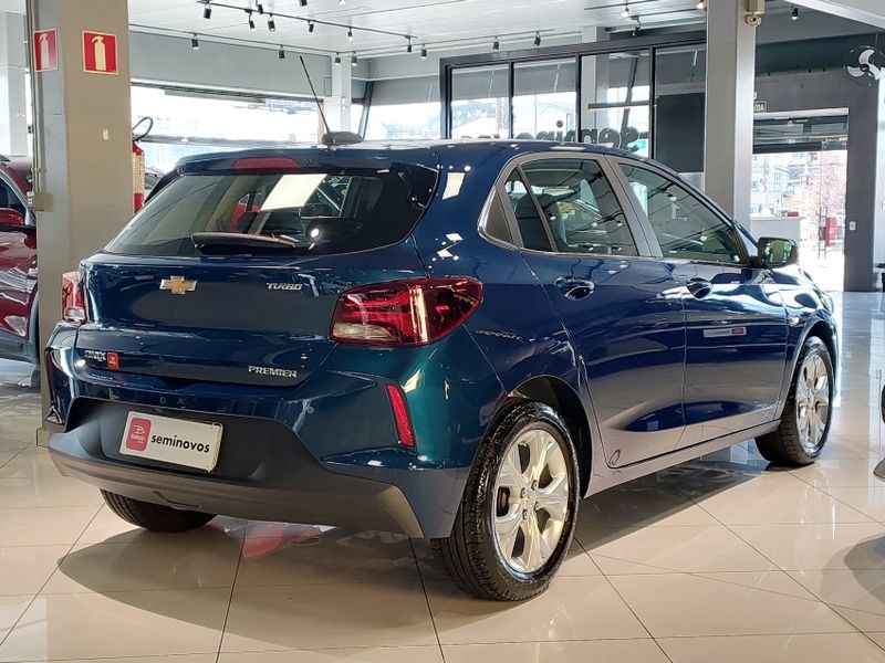 Chevrolet ONIX 1.0 TURBO FLEX PREMIER AUTOMÁTICO 2021/2022 BETIOLO NOVOS E SEMINOVOS LAJEADO / Carros no Vale