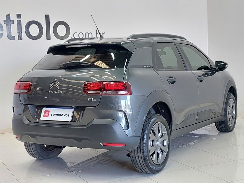 Citroen C4 CACTUS 1.6 VTI 120 FLEX LIVE EAT6 2021/2022 BETIOLO NOVOS E SEMINOVOS LAJEADO / Carros no Vale