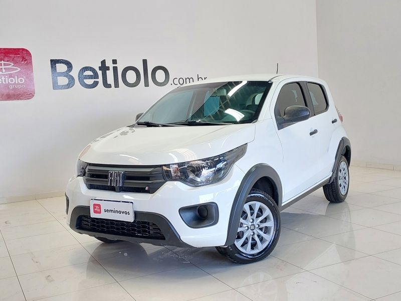 Fiat MOBI 1.0 EVO FLEX LIKE MANUAL 2023/2023 BETIOLO NOVOS E SEMINOVOS LAJEADO / Carros no Vale