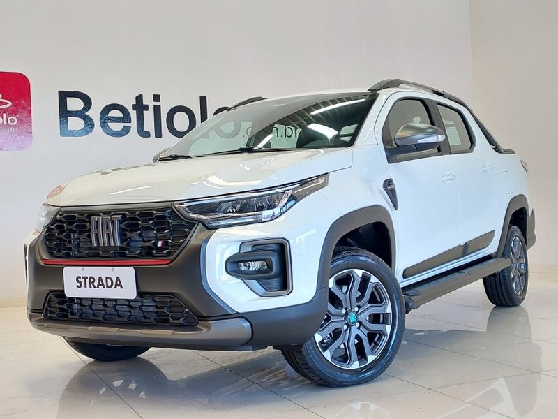 Fiat STRADA 1.0 TURBO 200 FLEX ULTRA CD CVT 2025/2026 BETIOLO NOVOS E SEMINOVOS LAJEADO / Carros no Vale Fiat STRADA 1.0 TURBO 200 FLEX ULTRA CD CVT 2025/2026 BETIOLO NOVOS E SEMINOVOS LAJEADO / Carros no Vale