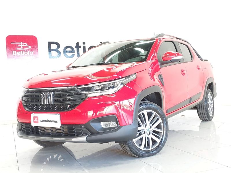 Fiat STRADA 1.3 FIREFLY FLEX VOLCANO CD CVT 2023/2023 BETIOLO NOVOS E SEMINOVOS LAJEADO / Carros no Vale