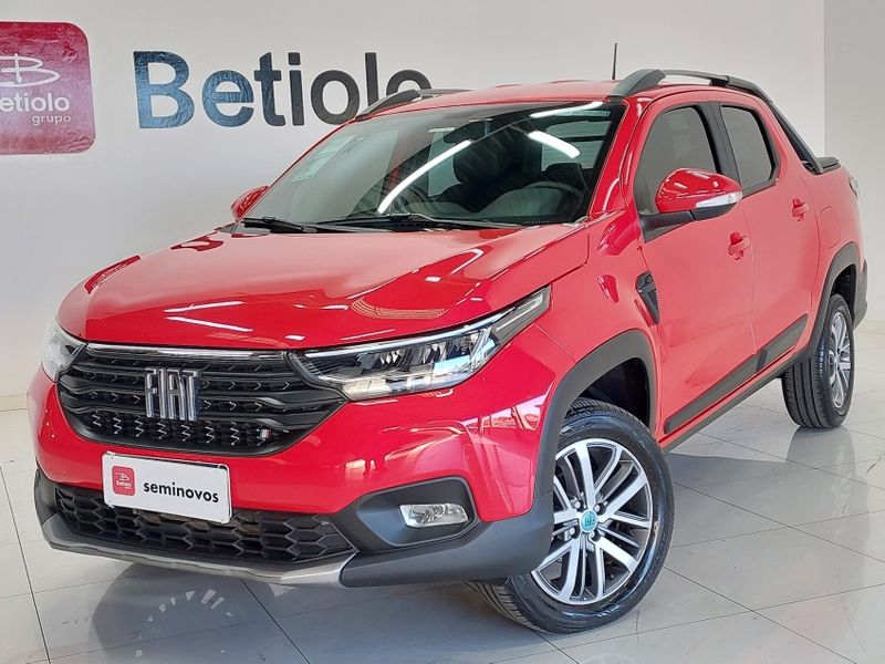 Fiat STRADA 1.3 FIREFLY FLEX VOLCANO CD CVT 2023/2023 BETIOLO NOVOS E SEMINOVOS LAJEADO / Carros no Vale