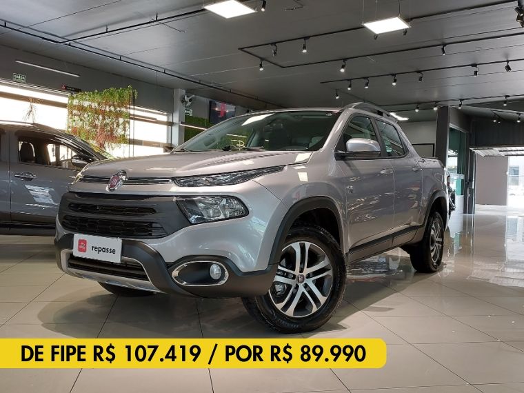Fiat TORO 2.0 16V TURBO DIESEL FREEDOM 4WD AT9 2020/2021 BETIOLO NOVOS E SEMINOVOS LAJEADO / Carros no Vale