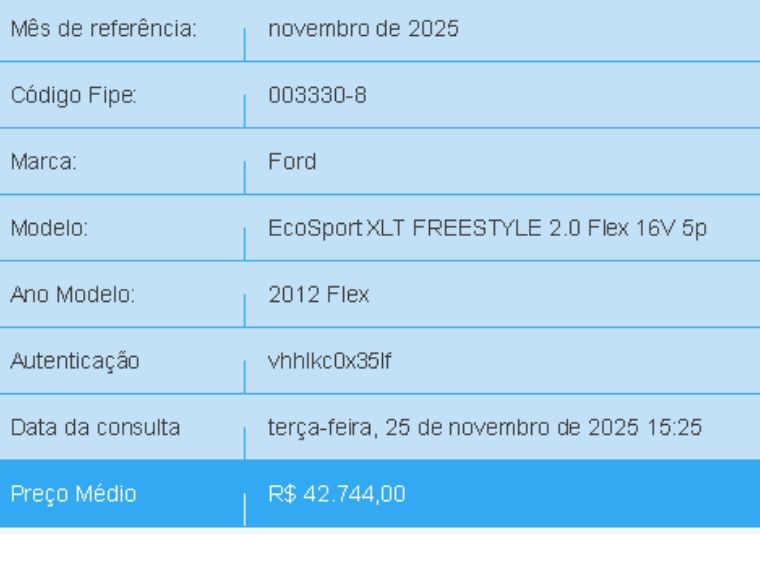 Ford ECOSPORT 2.0 XLT 16V FLEX 4P AUTOMÁTICO 2011/2012 BETIOLO NOVOS E SEMINOVOS LAJEADO / Carros no Vale Ford ECOSPORT 2.0 XLT 16V FLEX 4P AUTOMÁTICO 2011/2012 BETIOLO NOVOS E SEMINOVOS LAJEADO / Carros no Vale