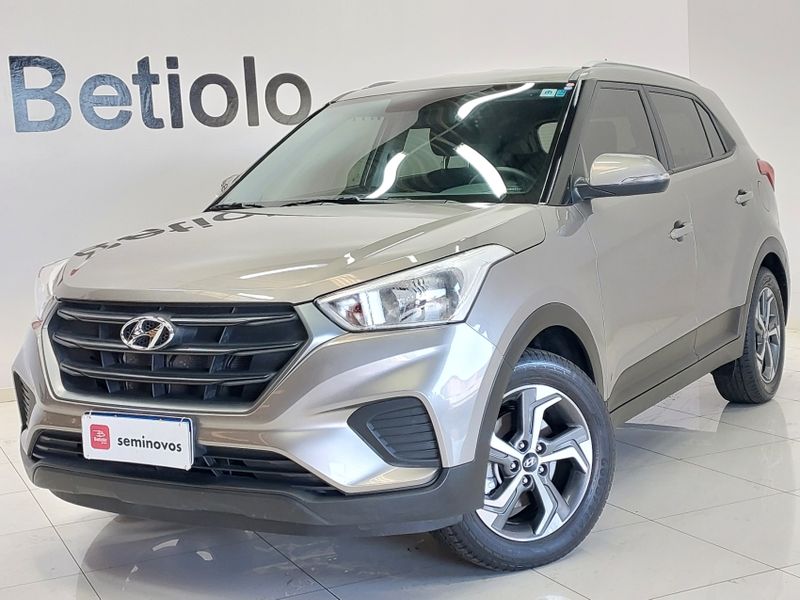 Hyundai CRETA 1.6 16V FLEX ACTION AUTOMÁTICO 2020/2021 BETIOLO NOVOS E SEMINOVOS LAJEADO / Carros no Vale