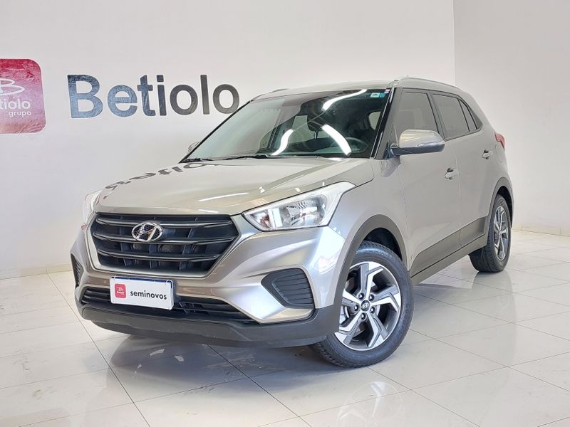 Hyundai CRETA 1.6 16V FLEX ACTION AUTOMÁTICO 2020/2021 BETIOLO NOVOS E SEMINOVOS LAJEADO / Carros no Vale