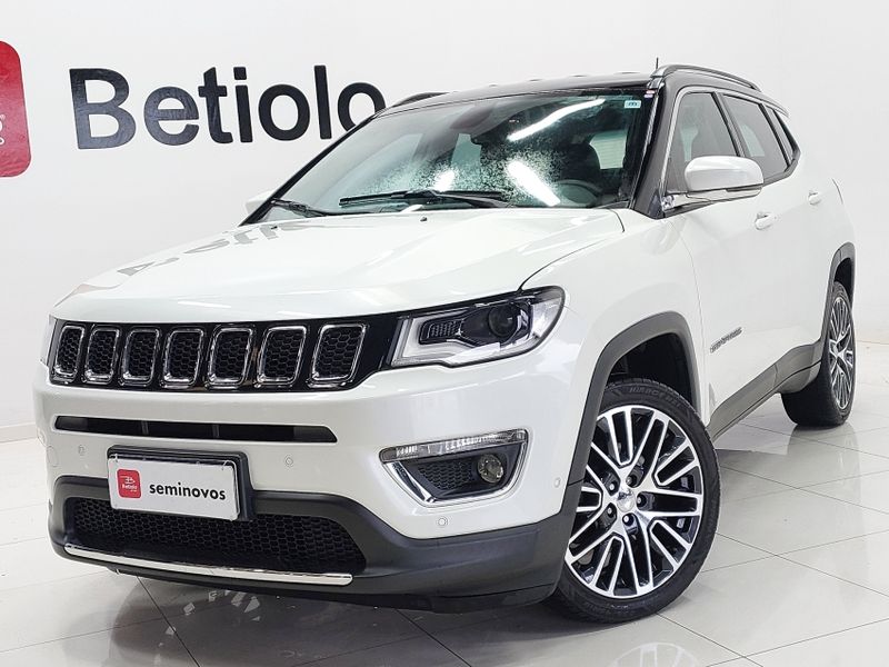 JEEP COMPASS 2.0 16V FLEX LIMITED AUTOMÁTICO 2020/2021 BETIOLO NOVOS E SEMINOVOS LAJEADO / Carros no Vale