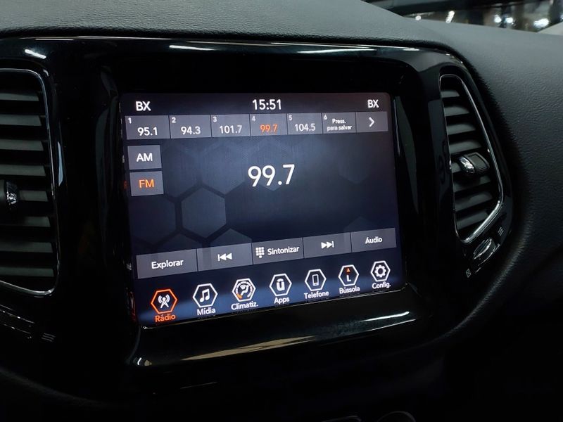 JEEP COMPASS 2.0 16V FLEX LIMITED AUTOMÁTICO 2020/2021 BETIOLO NOVOS E SEMINOVOS LAJEADO / Carros no Vale