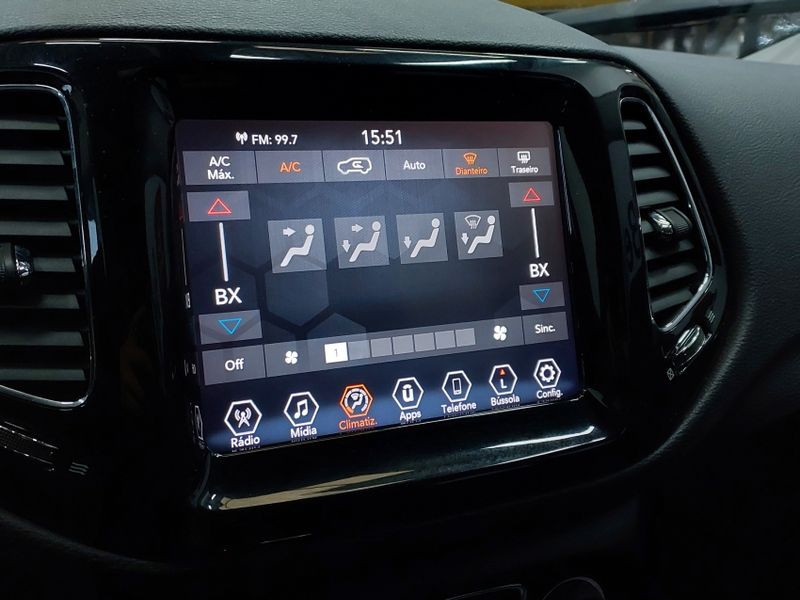 JEEP COMPASS 2.0 16V FLEX LIMITED AUTOMÁTICO 2020/2021 BETIOLO NOVOS E SEMINOVOS LAJEADO / Carros no Vale