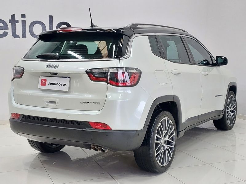 JEEP COMPASS 2.0 16V FLEX LIMITED AUTOMÁTICO 2020/2021 BETIOLO NOVOS E SEMINOVOS LAJEADO / Carros no Vale