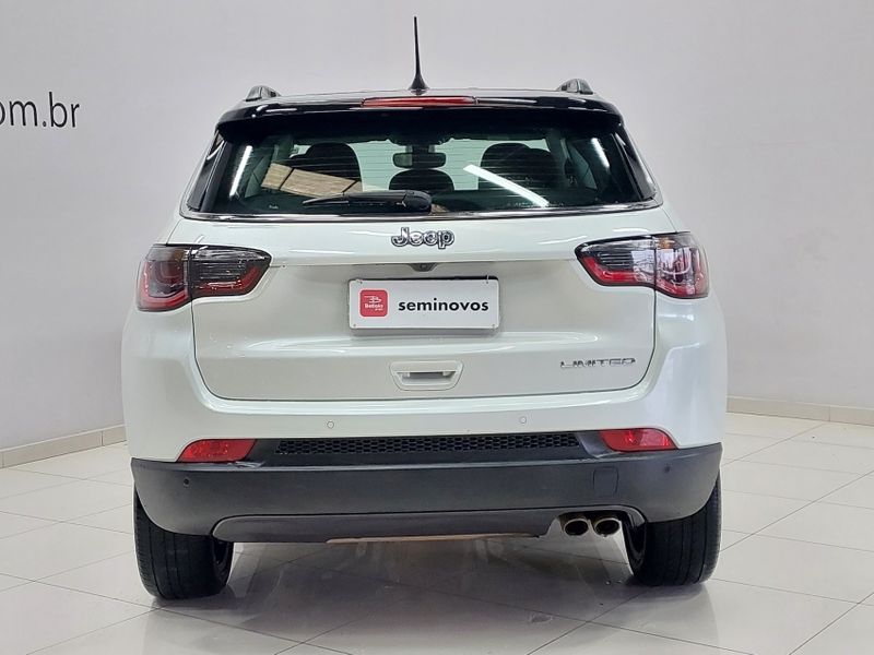JEEP COMPASS 2.0 16V FLEX LIMITED AUTOMÁTICO 2020/2021 BETIOLO NOVOS E SEMINOVOS LAJEADO / Carros no Vale