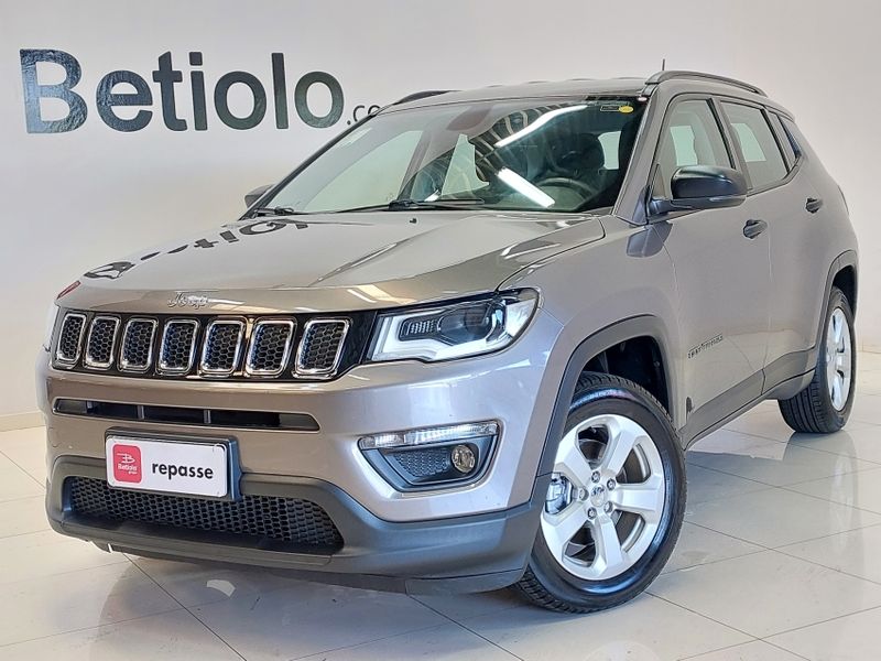 JEEP COMPASS 2.0 16V FLEX SPORT AUTOMÁTICO 2018/2018 BETIOLO NOVOS E SEMINOVOS LAJEADO / Carros no Vale JEEP COMPASS 2.0 16V FLEX SPORT AUTOMÁTICO 2018/2018 BETIOLO NOVOS E SEMINOVOS LAJEADO / Carros no Vale