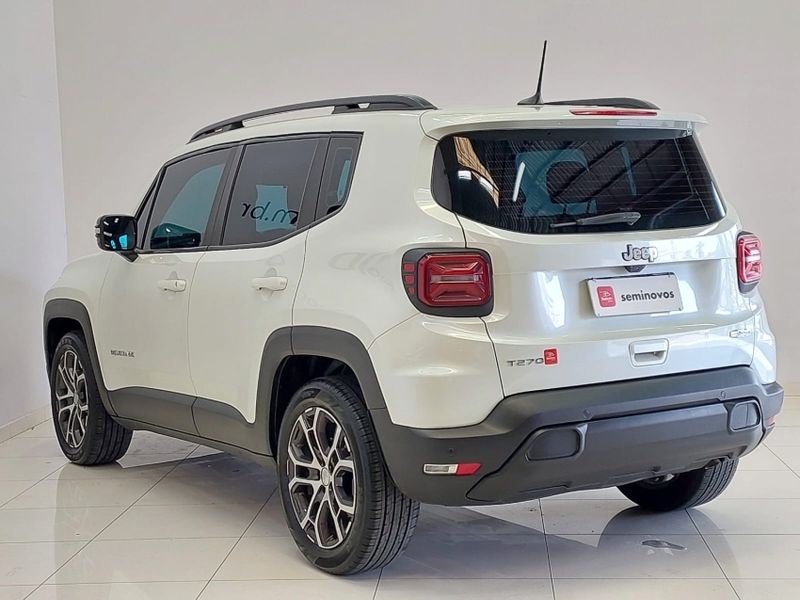 JEEP RENEGADE 1.3 T270 TURBO FLEX LONGITUDE AT6 2023/2023 BETIOLO NOVOS E SEMINOVOS LAJEADO / Carros no Vale