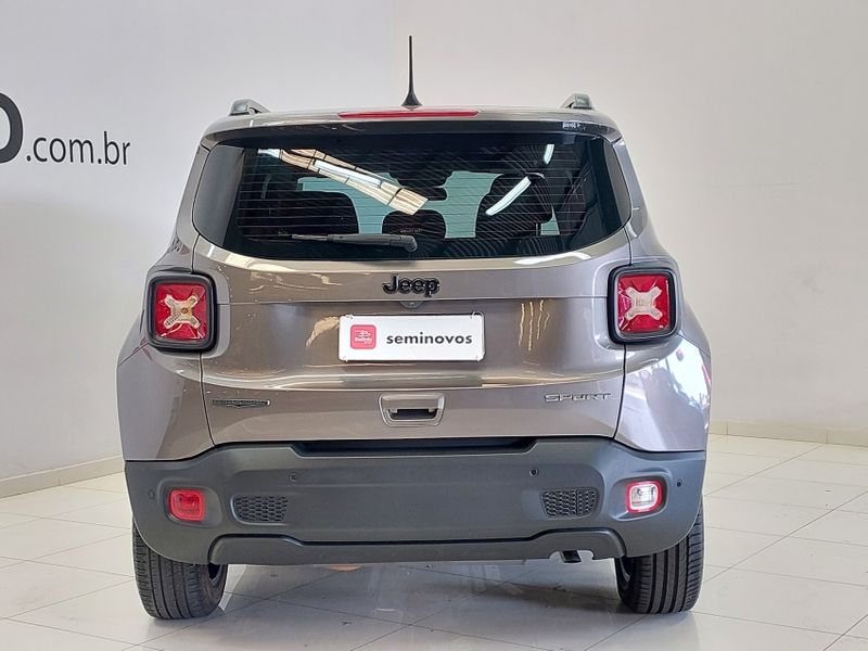 JEEP RENEGADE 1.8 16V FLEX SPORT 4P AUTOMÁTICO 2021/2021 BETIOLO NOVOS E SEMINOVOS LAJEADO / Carros no Vale