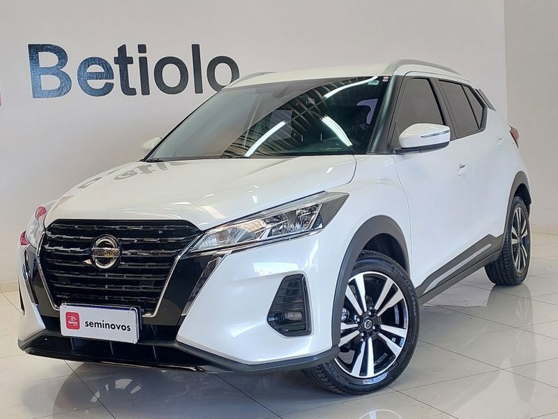Nissan KICKS 1.6 16V FLEXSTART ADVANCE XTRONIC 2021/2022 BETIOLO NOVOS E SEMINOVOS LAJEADO / Carros no Vale