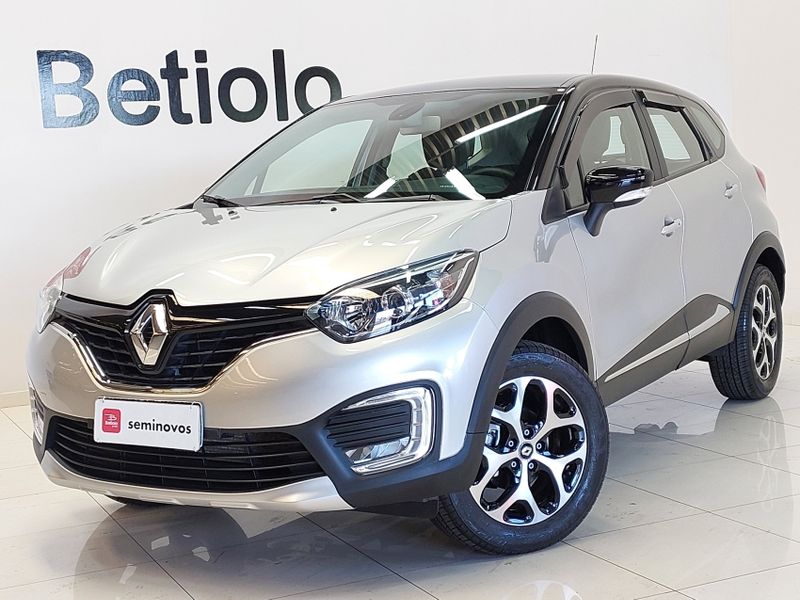 Renault CAPTUR 1.6 16V SCE FLEX INTENSE X-TRONIC 2018/2018 BETIOLO NOVOS E SEMINOVOS LAJEADO / Carros no Vale