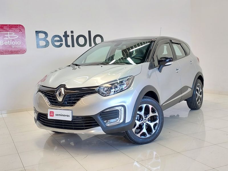 Renault CAPTUR 1.6 16V SCE FLEX INTENSE X-TRONIC 2018/2018 BETIOLO NOVOS E SEMINOVOS LAJEADO / Carros no Vale