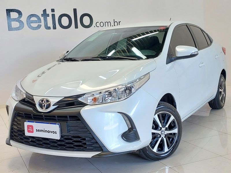 Toyota YARIS 1.5 16V FLEX SEDAN XL LIVE MULTIDRIVE 2022/2023 BETIOLO NOVOS E SEMINOVOS LAJEADO / Carros no Vale Toyota YARIS 1.5 16V FLEX SEDAN XL LIVE MULTIDRIVE 2022/2023 BETIOLO NOVOS E SEMINOVOS LAJEADO / Carros no Vale