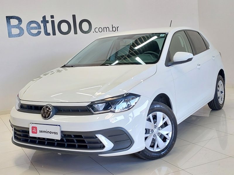 Volkswagen POLO 1.0 MPI MANUAL 2024/2024 BETIOLO NOVOS E SEMINOVOS LAJEADO / Carros no Vale