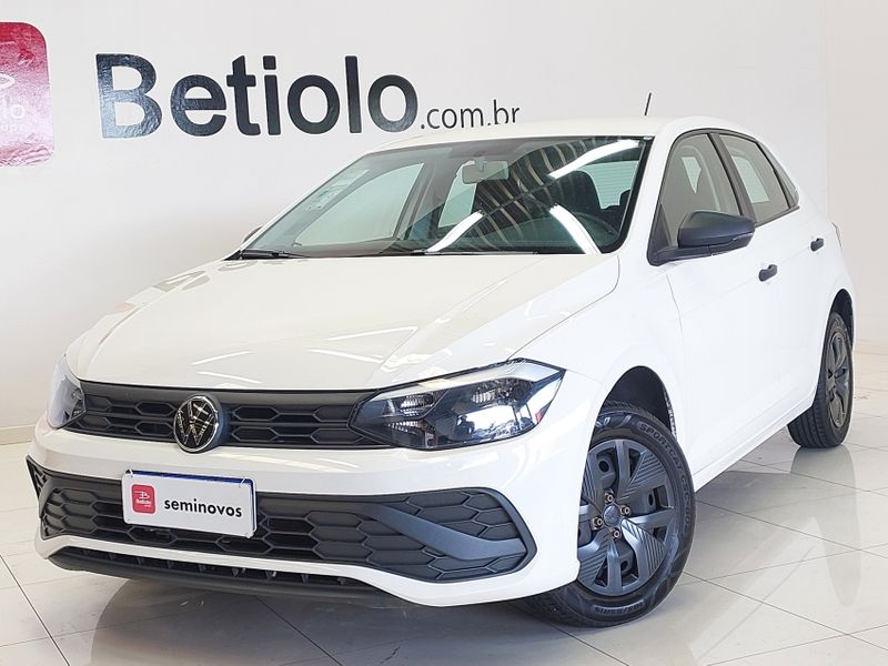Volkswagen POLO 1.0 MPI TRACK MANUAL 2023/2024 BETIOLO NOVOS E SEMINOVOS LAJEADO / Carros no Vale