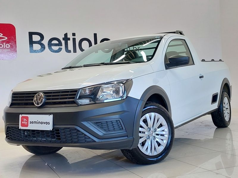 Volkswagen SAVEIRO 1.6 MSI ROBUST CS 16V FLEX 2P MANUAL 2022/2023 BETIOLO NOVOS E SEMINOVOS LAJEADO / Carros no Vale