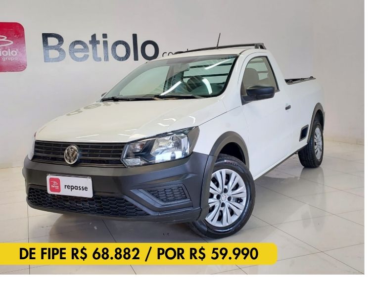 Volkswagen SAVEIRO 1.6 MSI ROBUST CS 16V FLEX 2P MANUAL 2022/2023 BETIOLO NOVOS E SEMINOVOS LAJEADO / Carros no Vale