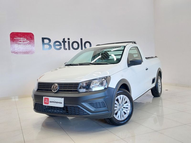 Volkswagen SAVEIRO 1.6 MSI ROBUST CS 16V FLEX 2P MANUAL 2022/2023 BETIOLO NOVOS E SEMINOVOS LAJEADO / Carros no Vale