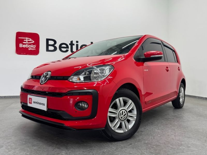 Volkswagen UP 1.0 MPI MOVE UP 12V FLEX 4P AUTOMATIZADO 2018/2018 BETIOLO NOVOS E SEMINOVOS LAJEADO / Carros no Vale