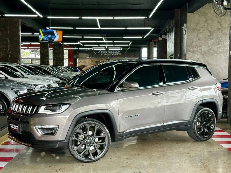 JEEP COMPASS 2.0 16V FLEX LIMITED AUTOMÁTICO 2021/2021 CASTELLAN E TOMAZONI MOTORS CAXIAS DO SUL / Carros no Vale