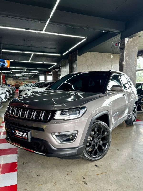 JEEP COMPASS 2.0 16V FLEX LIMITED AUTOMÁTICO 2021/2021 CASTELLAN E TOMAZONI MOTORS CAXIAS DO SUL / Carros no Vale