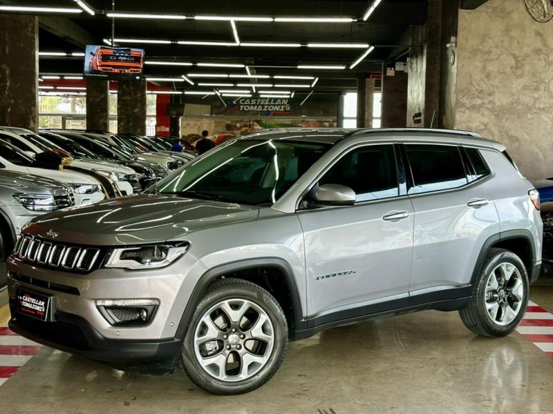 JEEP COMPASS 2.0 16V FLEX LONGITUDE AUTOMÁTICO 2019/2020 CASTELLAN E TOMAZONI MOTORS CAXIAS DO SUL / Carros no Vale