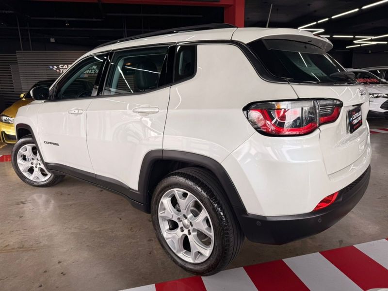 JEEP COMPASS 2.0 16V FLEX LONGITUDE AUTOMÁTICO 2020/2021 CASTELLAN E TOMAZONI MOTORS CAXIAS DO SUL / Carros no Vale